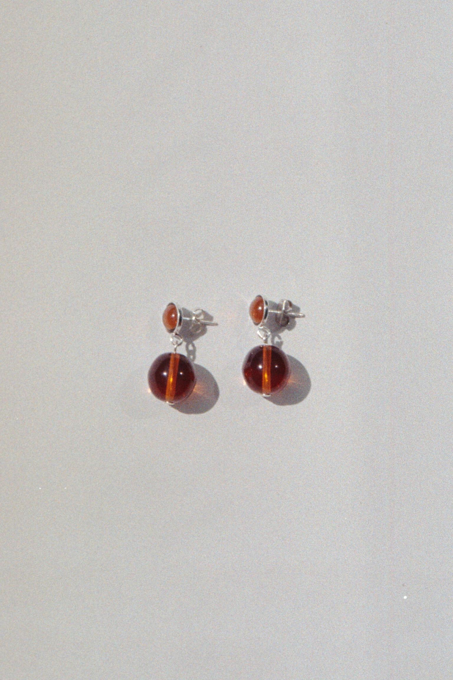 Matene earrings - Amber