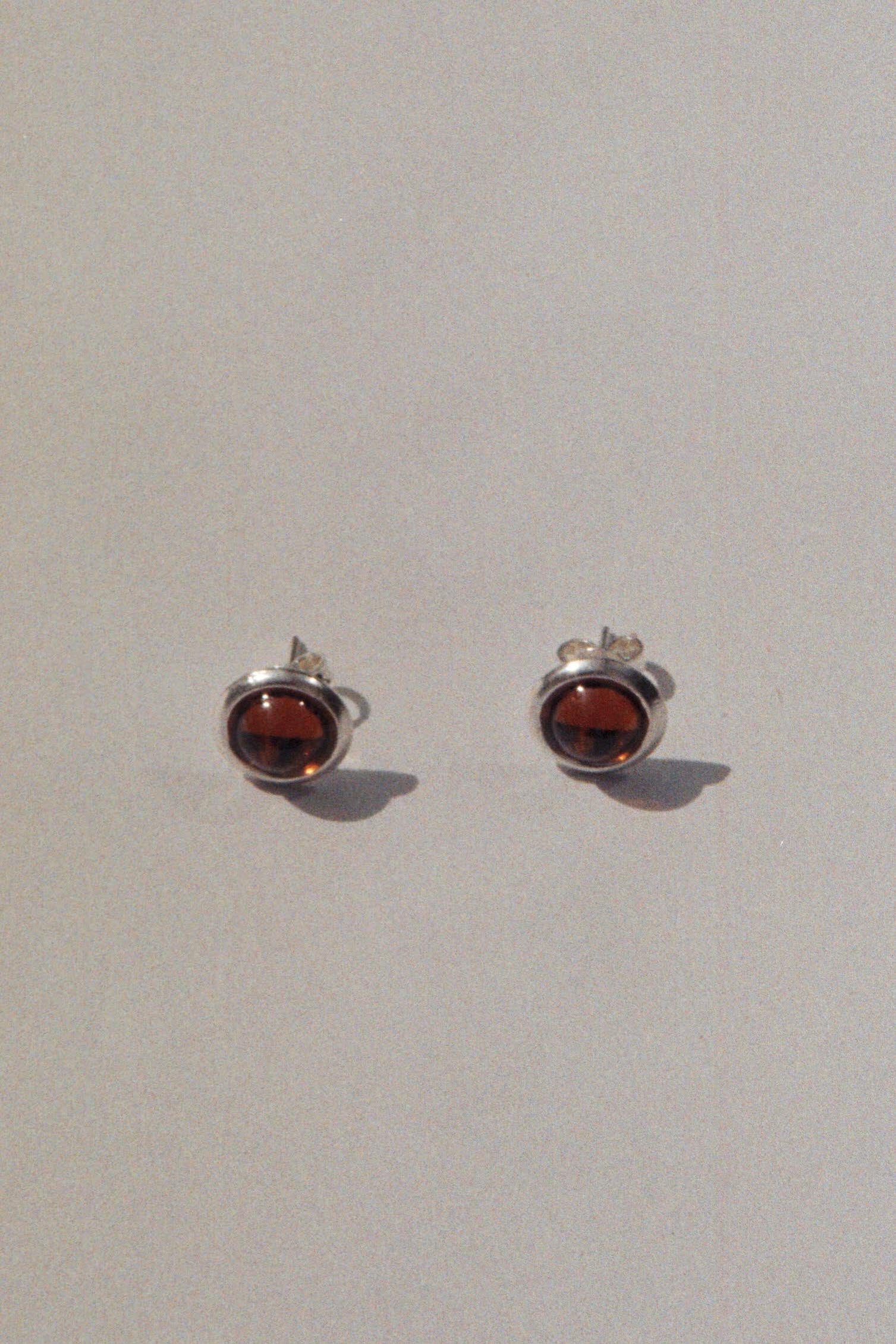 Annie earrings - Amber