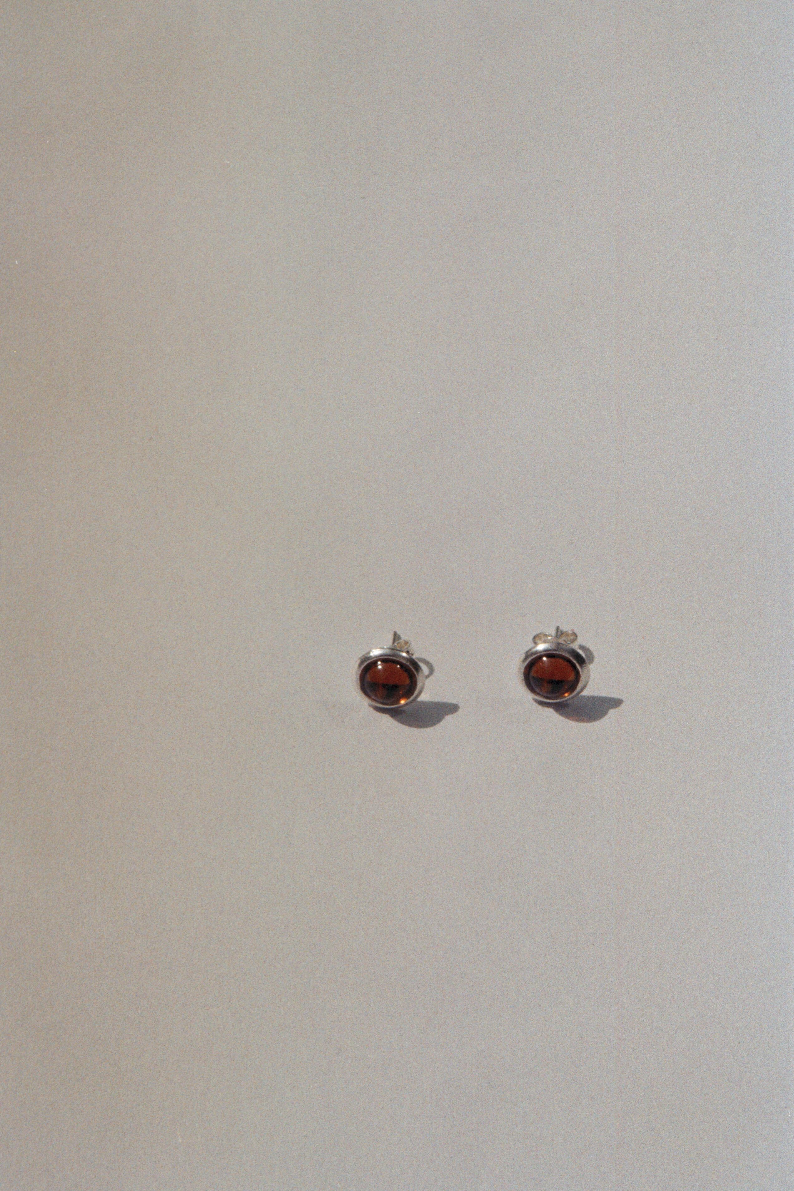 Annie earrings - Amber