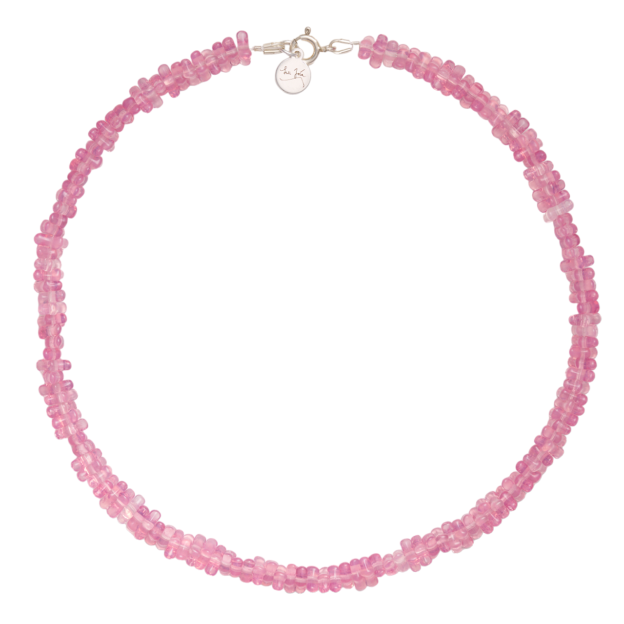 Cori necklace - Pink – Sisi Joia Cori necklace - Pink – Sisi Joia