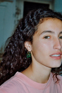 Zahra earrings - Green