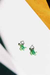 Tulpa earrings - Green