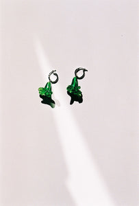 Tulpa earrings - Green