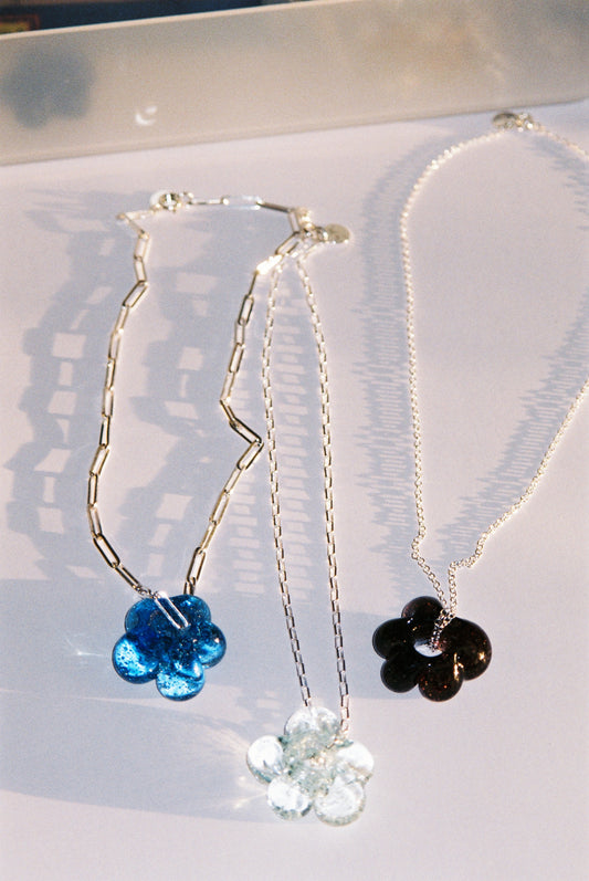 Fleur chain necklace - Various colors