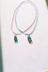 Arch necklace - Pink