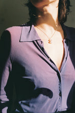 画像をギャラリービューアに読み込む, Aloe necklace - Opal white, copper dust

