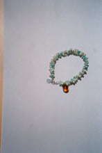 画像をギャラリービューアに読み込む, Corail bracelet - Blue / Amber
