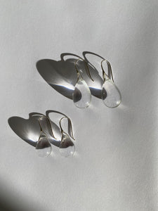 Gota Midi earrings - Clear