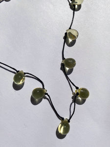 NOUE necklace - Yellow / Black