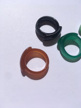 Load image into Gallery viewer, Vintage Ponte glass ring - Various colors
