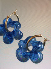 画像をギャラリービューアに読み込む, Fleur earrings - Blue
