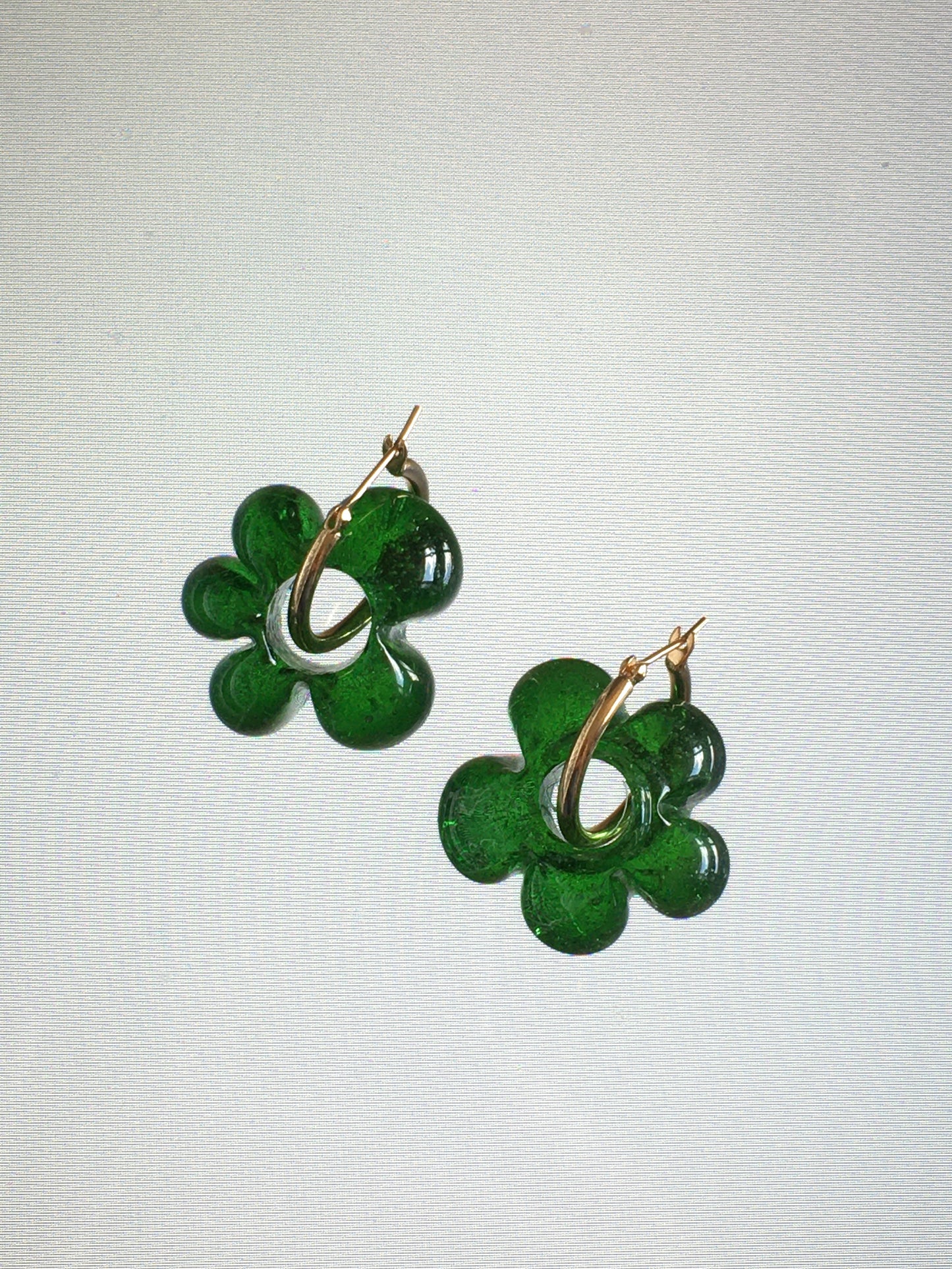Fleur earrings - Green