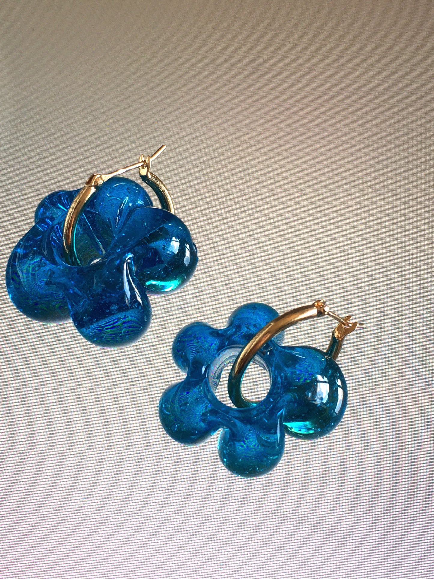 Fleur earrings - Turquoise