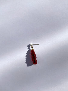 Free form single earring - Various colors