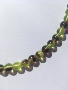Pallas necklace - Green and Purple