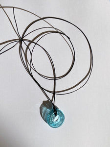 Tib Necklace - Pale blue
