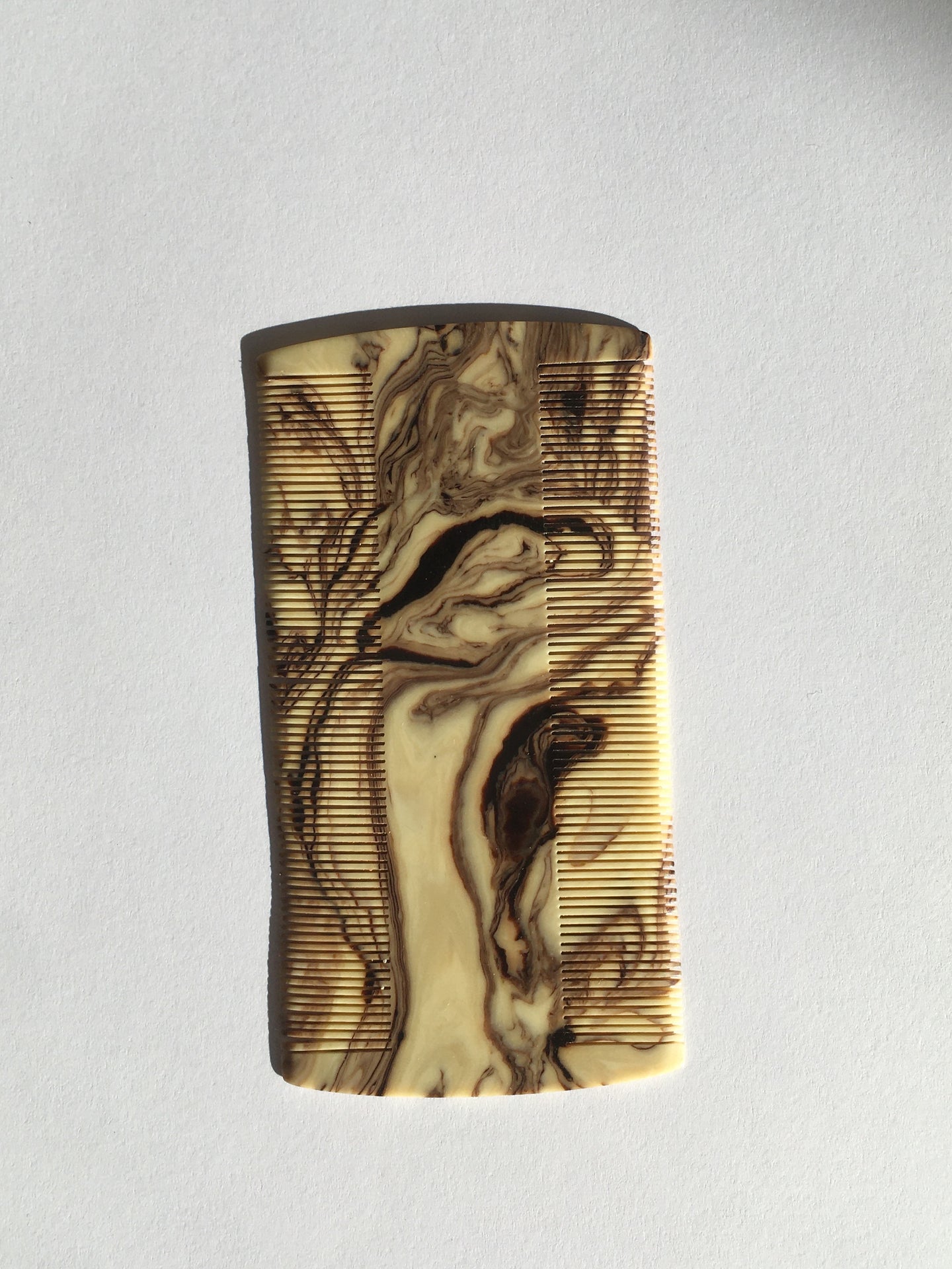 Vintage beard comb - Cafe