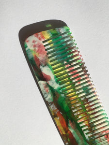 Vintage comb - Green