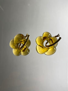 Fleur earrings - Orange
