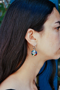 Millefiori earrings - Multi
