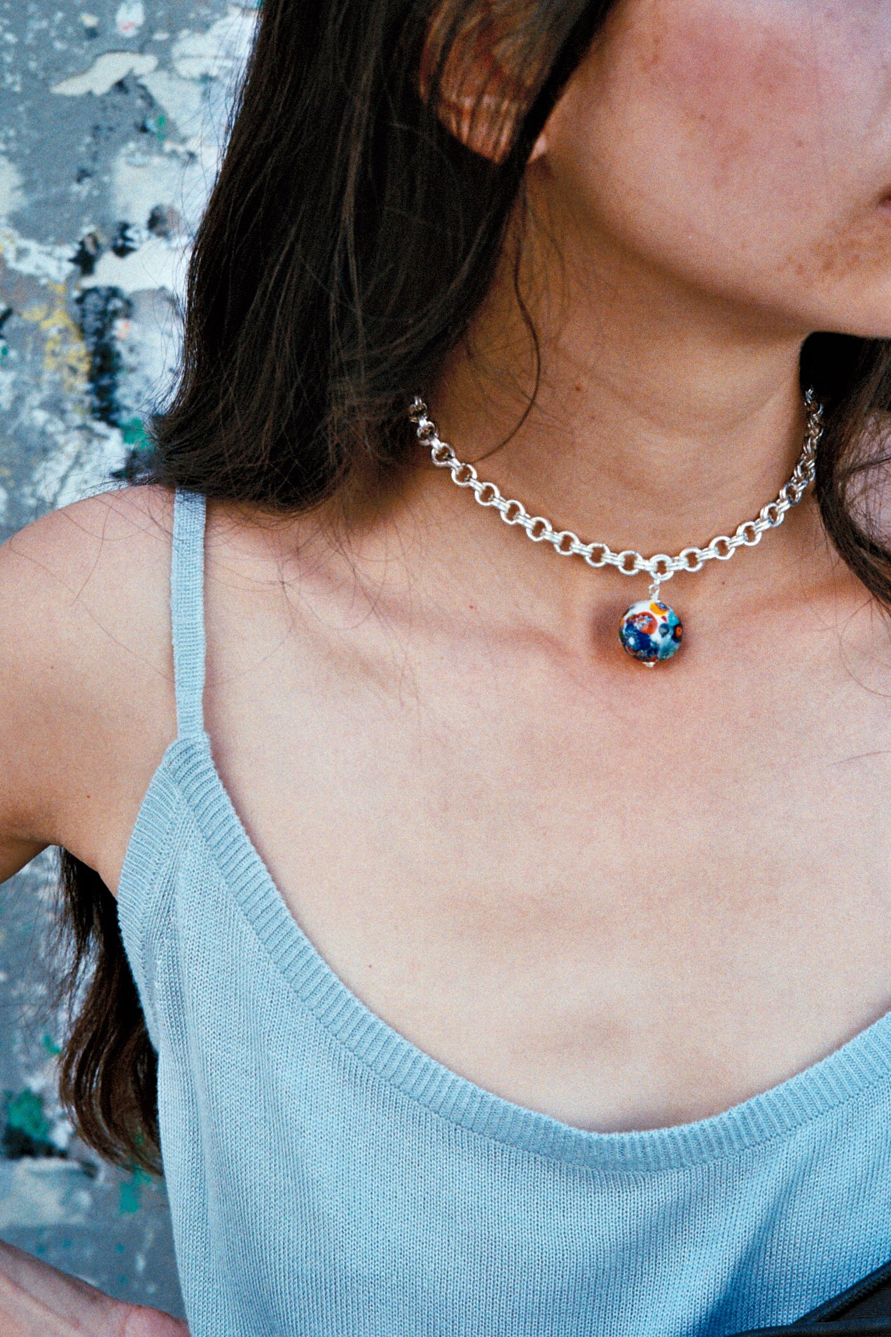 Millefiori necklace - Multi