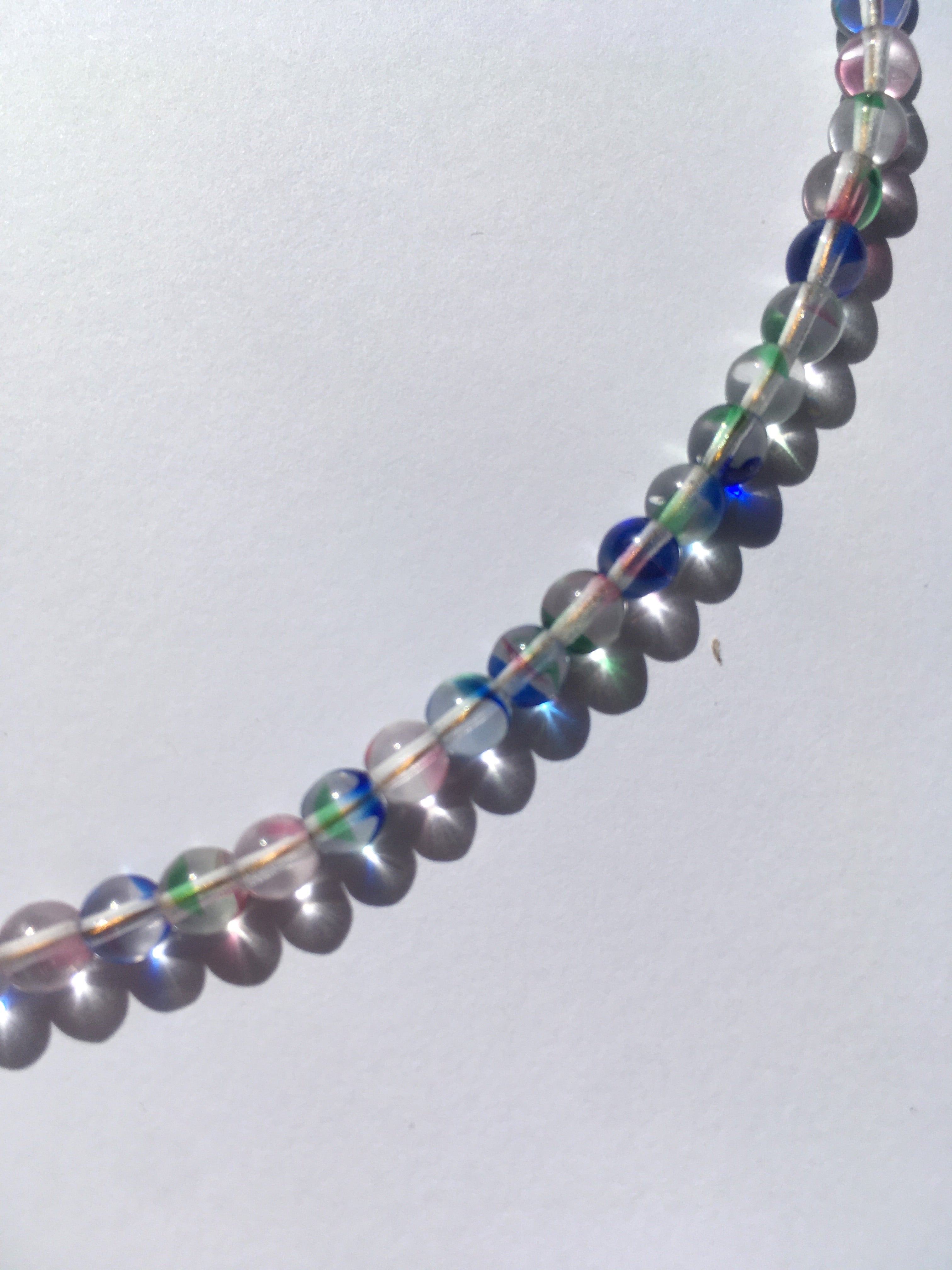 Pallas necklace - Blue, Green, Pink