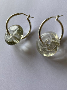 Obole earrings - Clear